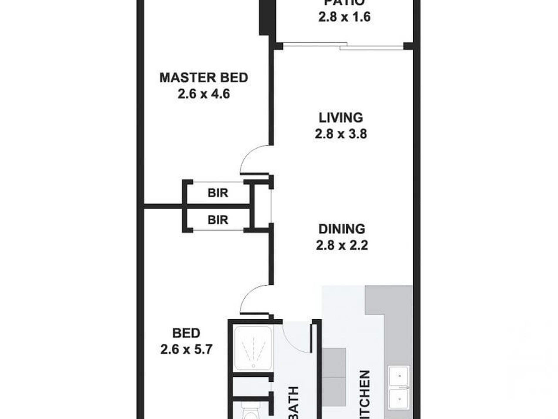 1 / 254 Alexandra Parade, Alexandra Headland Floor Plan