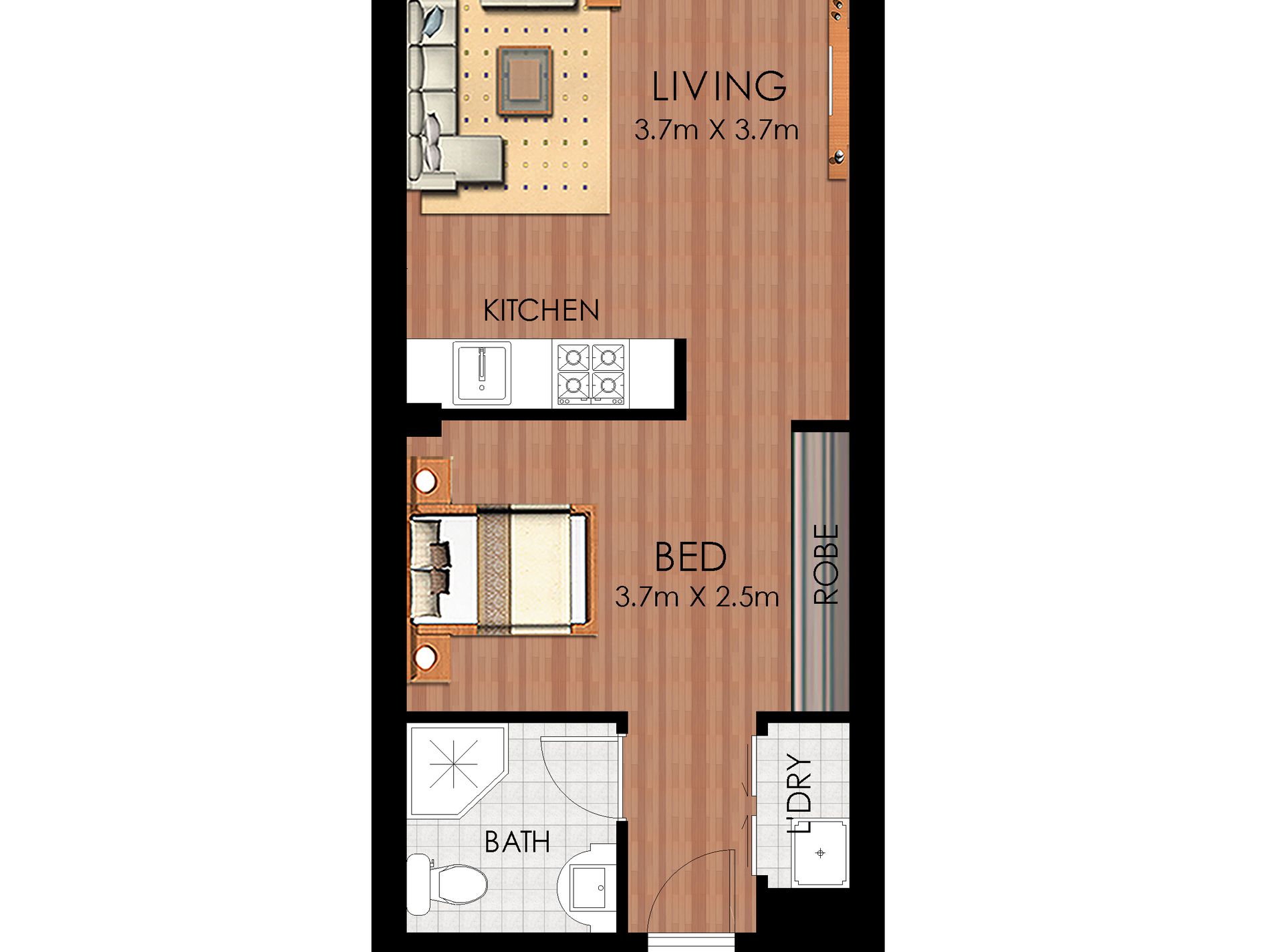 606 / 508 - 528 Riley Street, Surry Hills