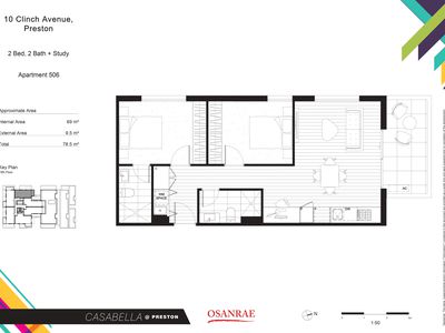 705 / 10 CLINCH AVENUE, Preston