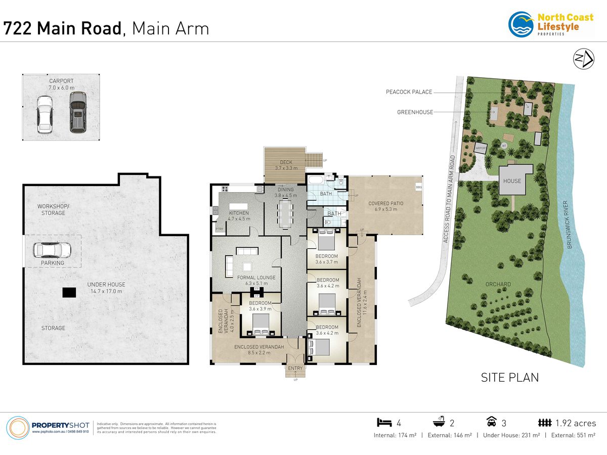 722 Main Arm Road, Main Arm