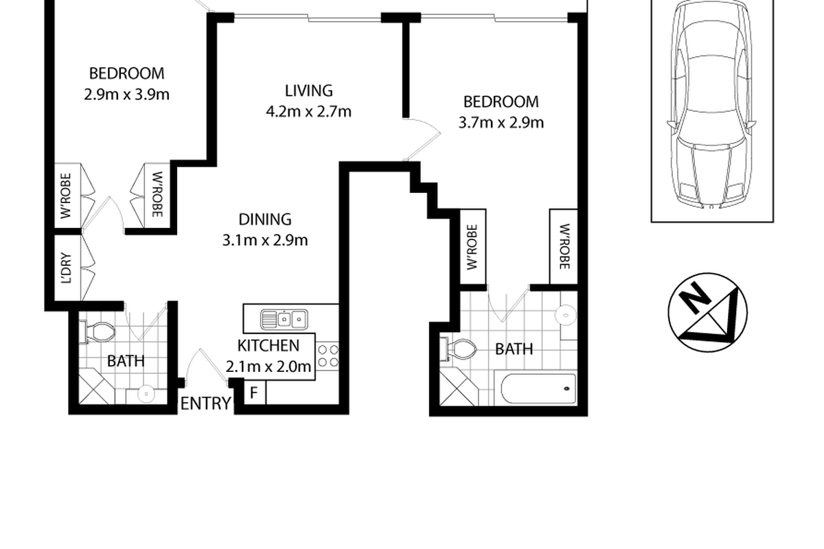 304 / 2 The Piazza, Wentworth Point