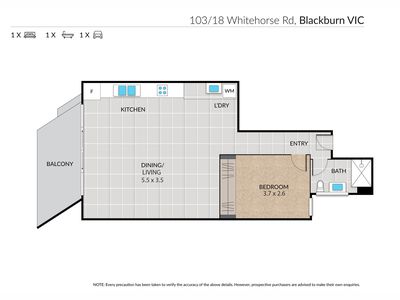 103 / 18 Whitehorse Road, Blackburn