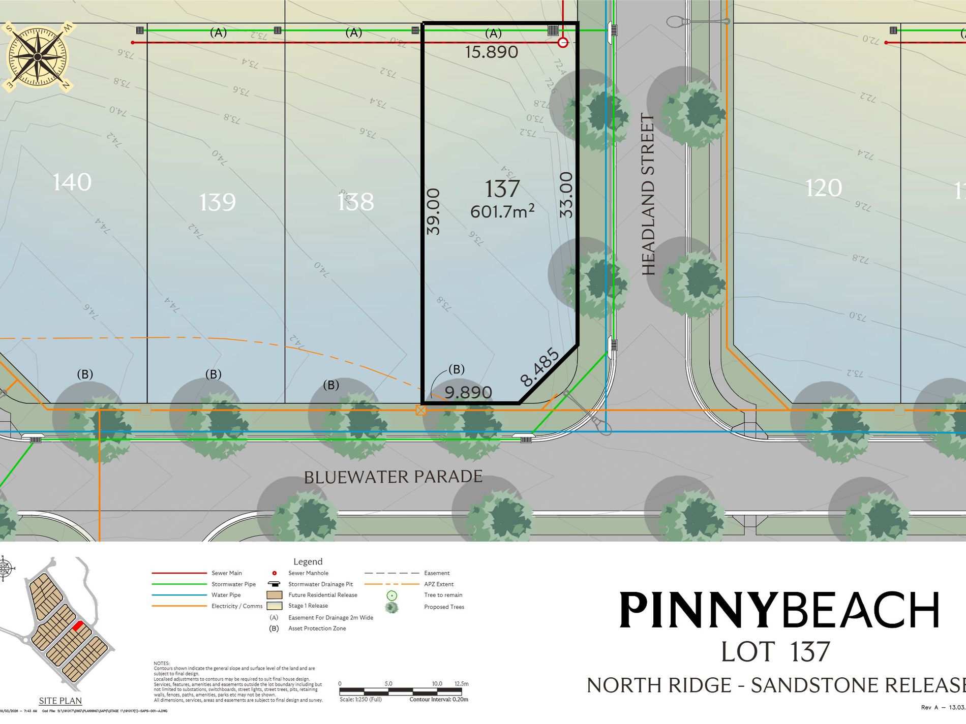 Lot 137, Headland Street, Pinny Beach
