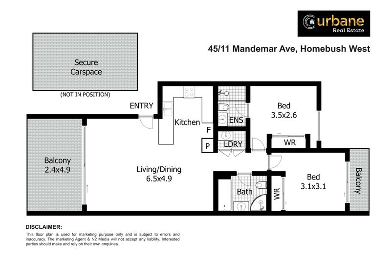 45 / 11- 19 Mandemar Avenue, Homebush West