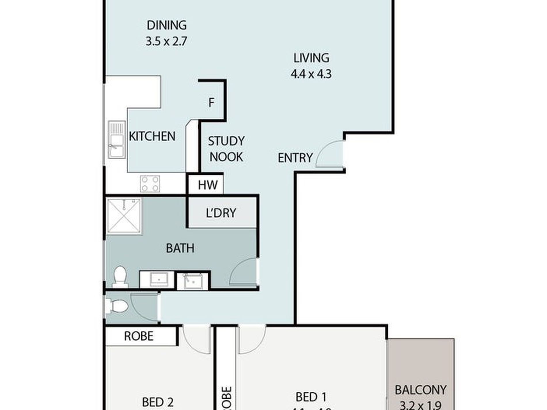 6 / 244 Alexandra Parade, Alexandra Headland Floor Plan