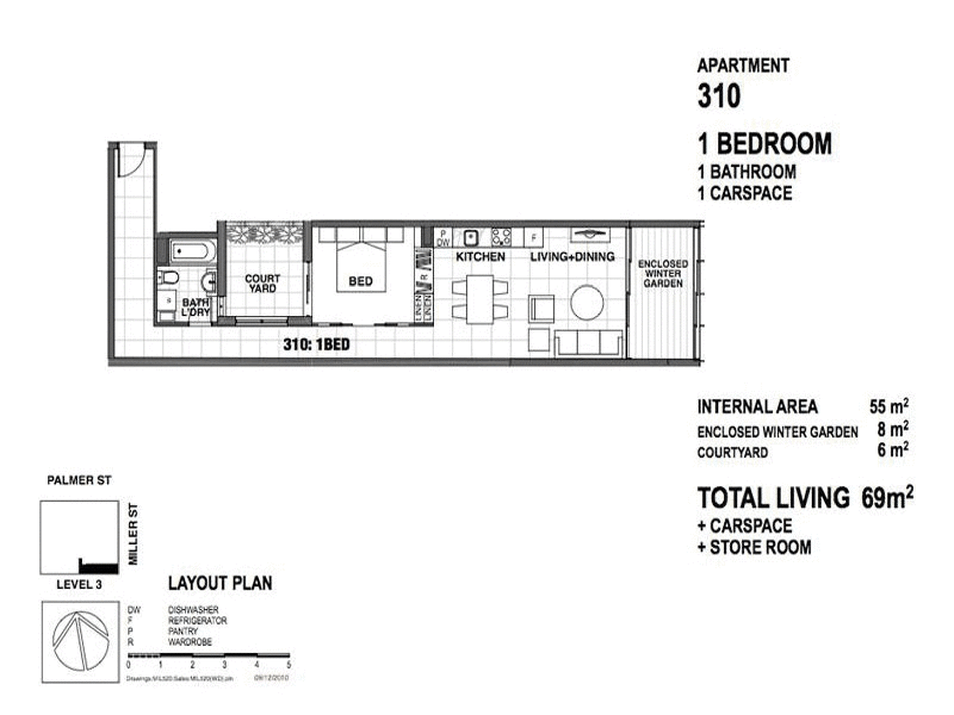 310 / 520 Cnr Miller Street & Palmer Street, Cammeray