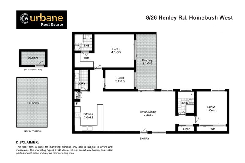 8 / 26 Henley Road, Homebush West