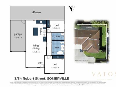 3 / 34 Robert Street, Somerville