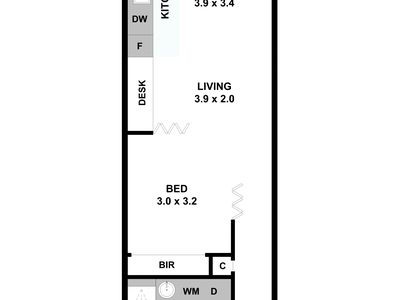 902/555 Flinders Street, Melbourne