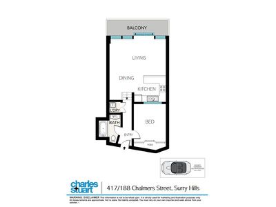 417 / 188 Chalmers Street, Surry Hills