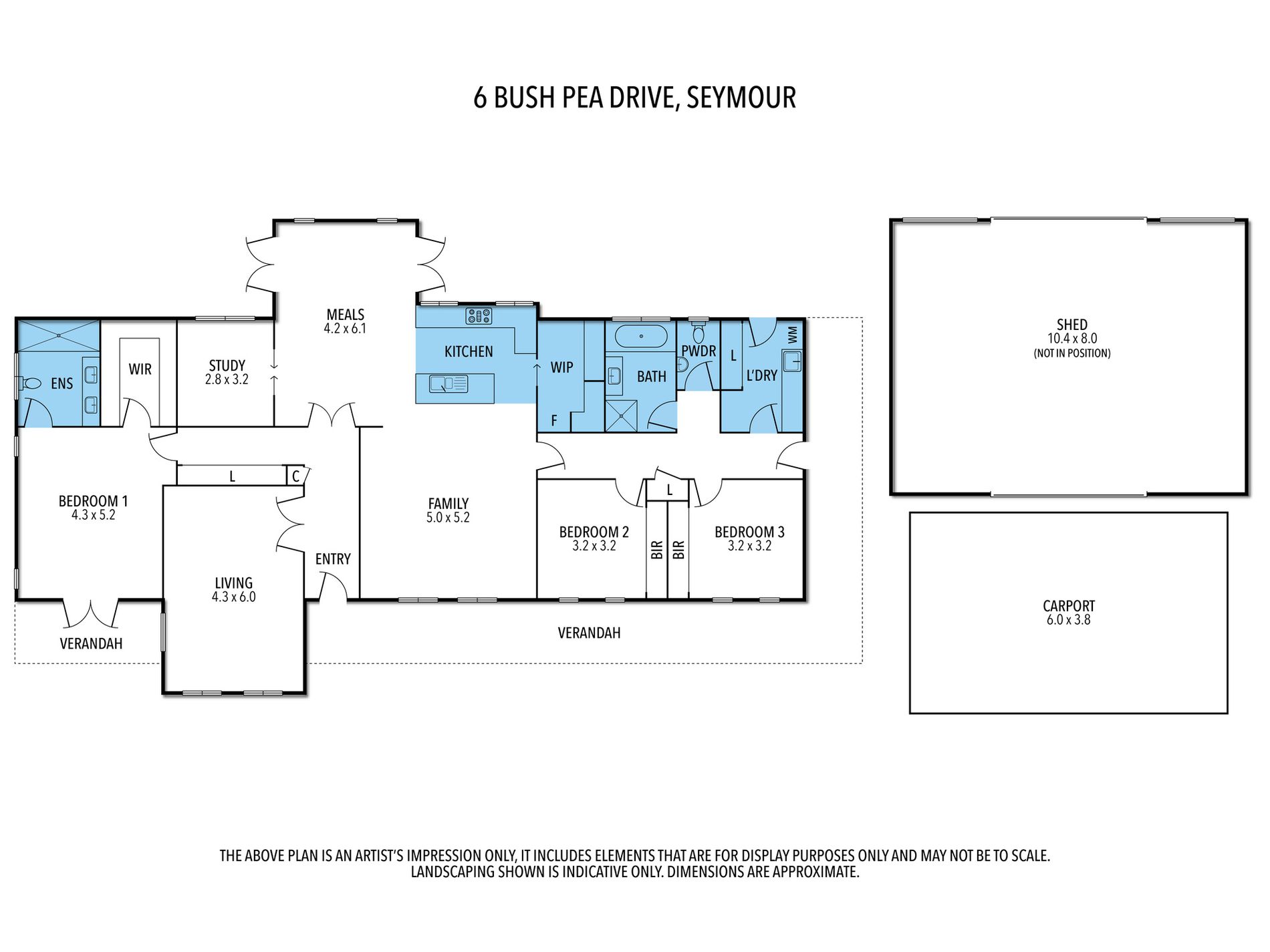 6 Bush Pea Drive, Seymour