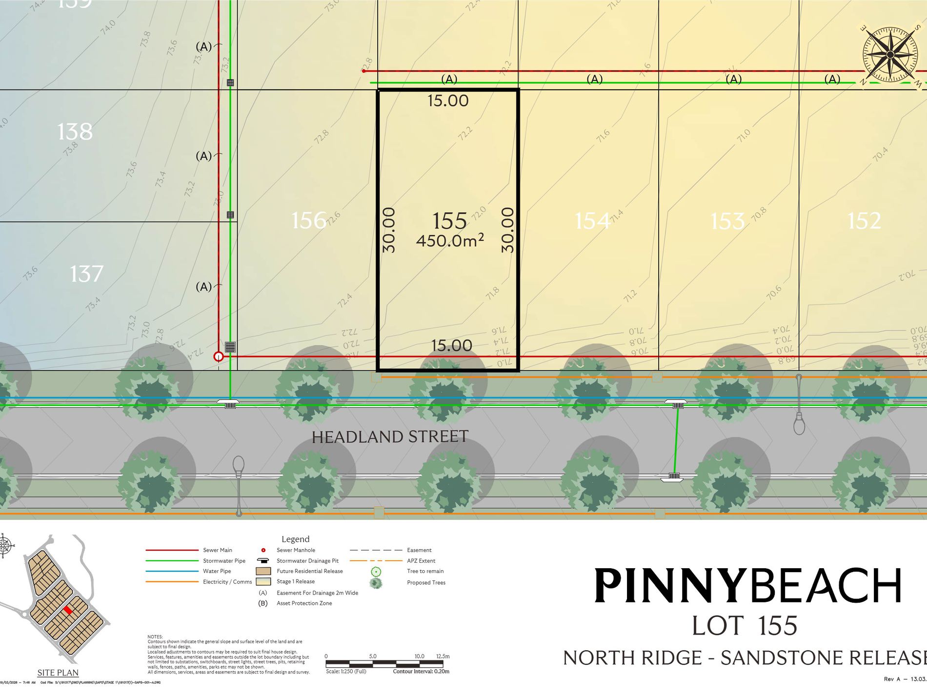 Lot 155, Headland Street, Pinny Beach