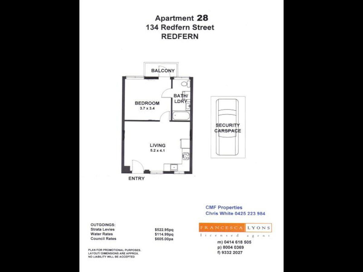 28 / 134 Redfern St, Redfern