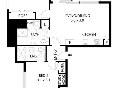 701 / 3 Kingsway Place, Townsville City