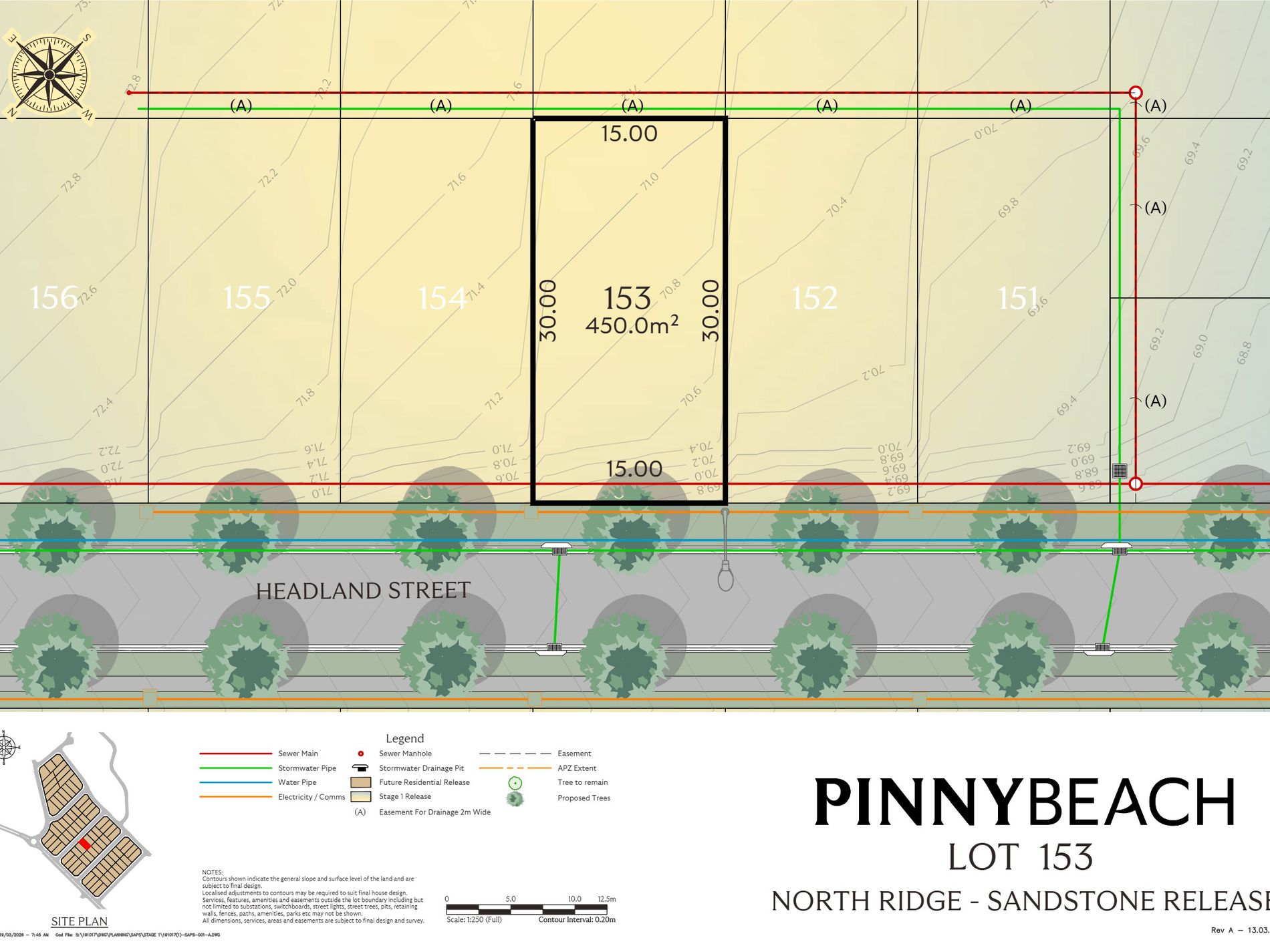 Lot 153, Headland Street, Pinny Beach