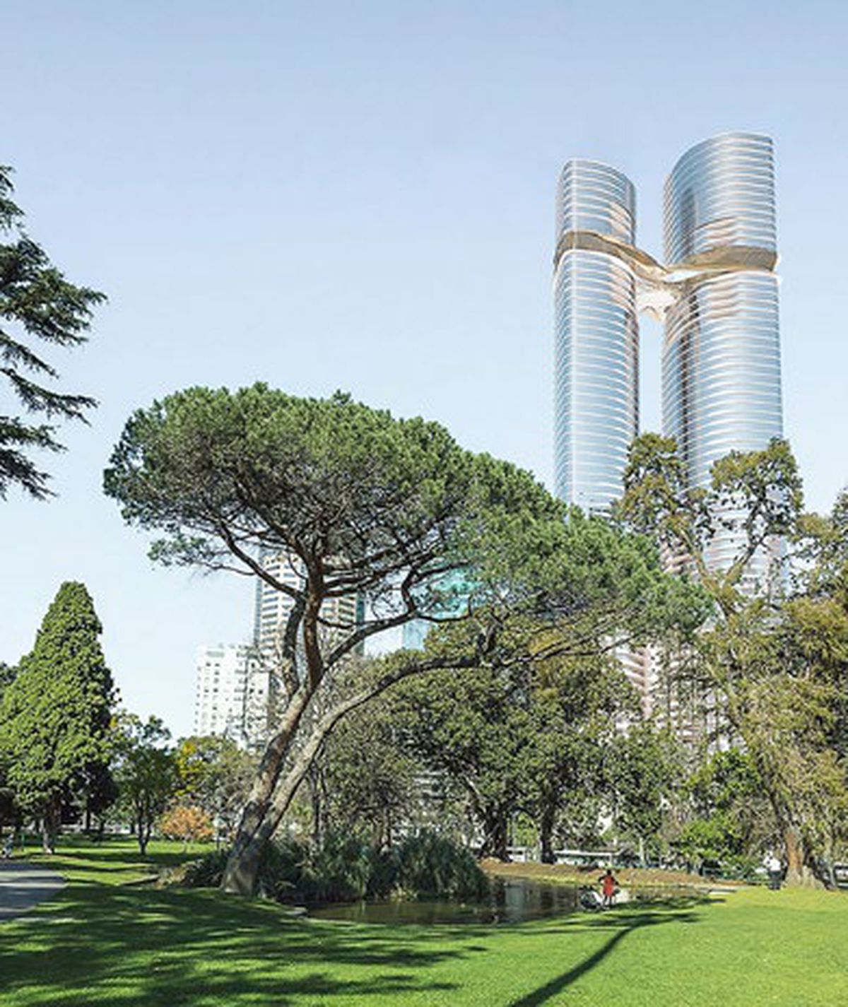Luxury apartments in the heart of Melbourne CBD.