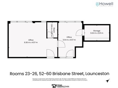 Rooms 23-26, Level 2 / 52-60  Brisbane Street, Launceston
