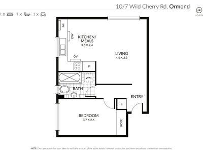 10 / 7 Wild Cherry Road, Ormond