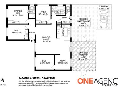 62 Cedar Crescent, Kawungan