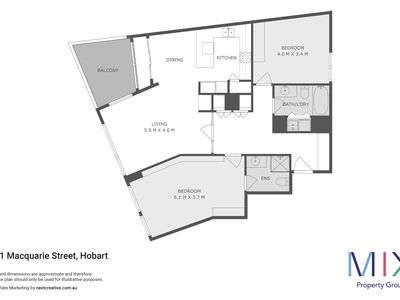 5 / 81 Macquarie Street , Hobart