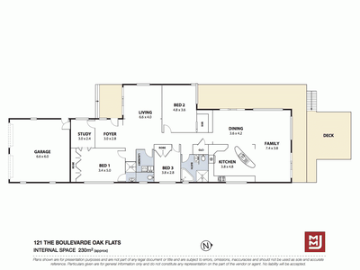 121 The Boulevarde, Oak Flats