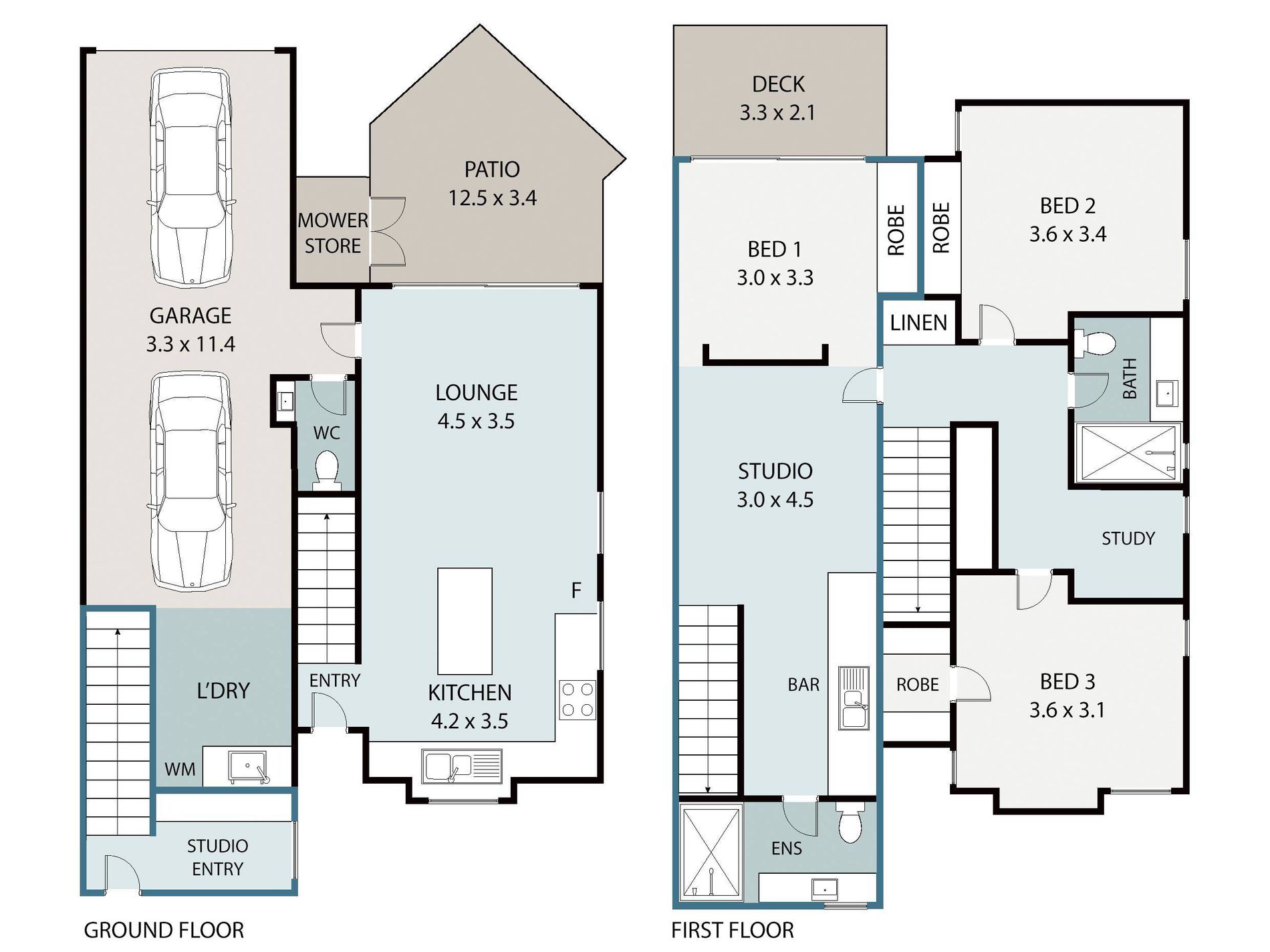 13 Hervey Chase, Maroochydore Floor Plan