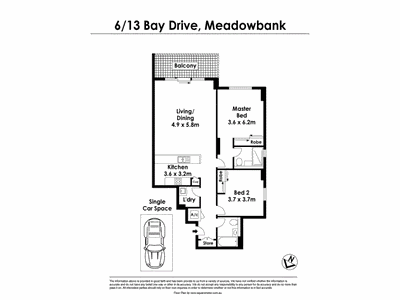 6 / 13 Bay Drive, Meadowbank