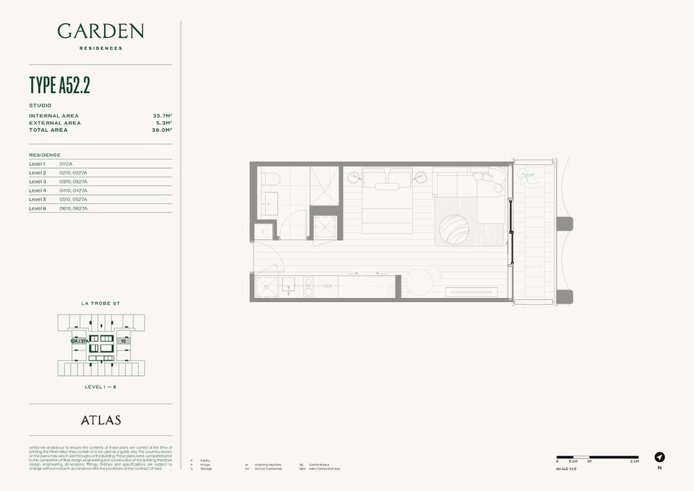 Studio / 383 La Trobe Street, Melbourne