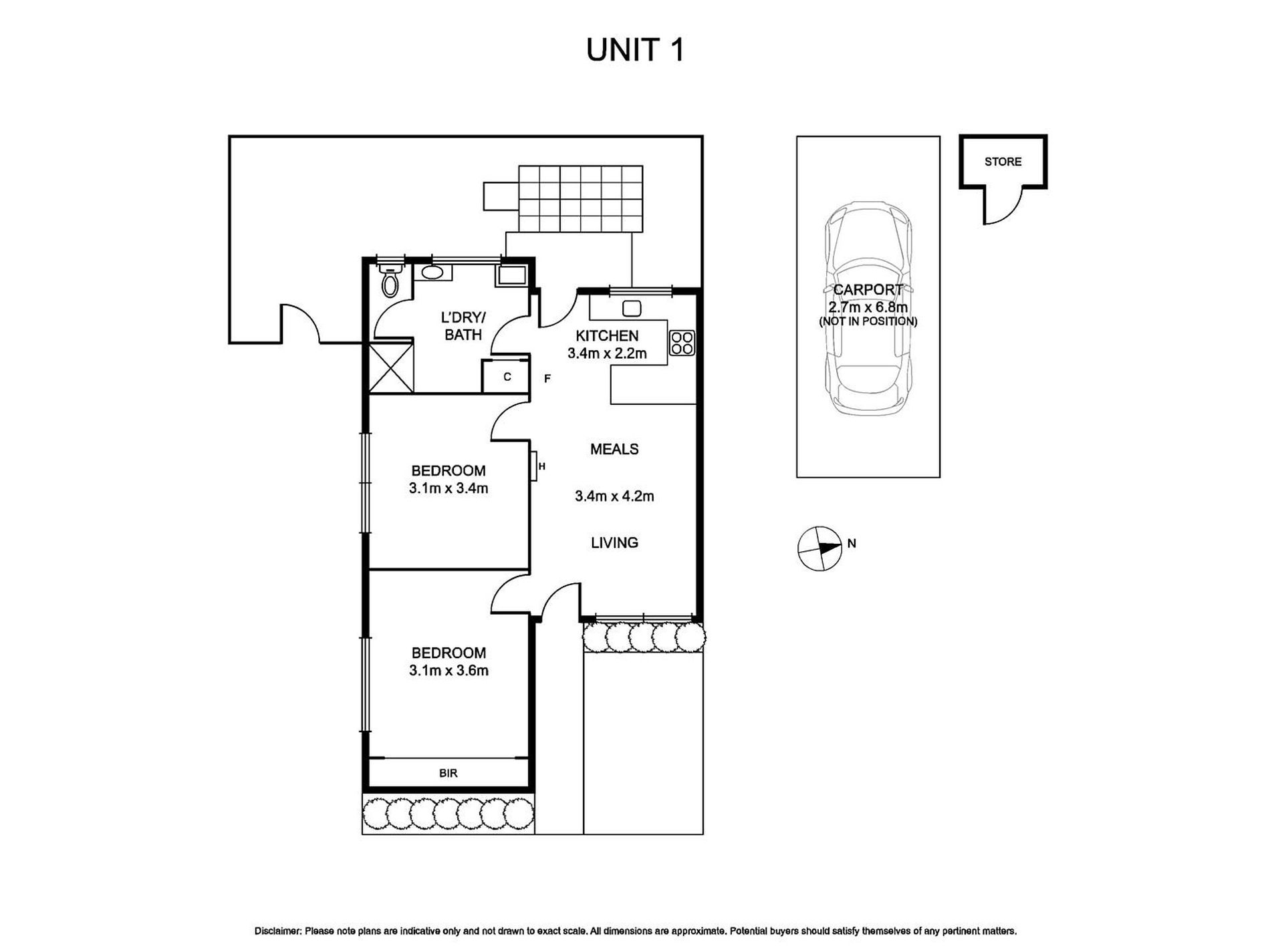 1 / 352 Church Street, Hamlyn Heights