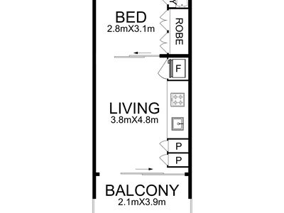 405 / 832 Elizabeth Street, Waterloo