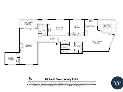 2 / 1 Annie St, Woody Point