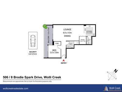 506 / 8 Brodie Spark Dr, Wolli Creek