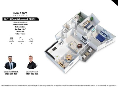 12 / 110 Mounts Bay Road, Perth