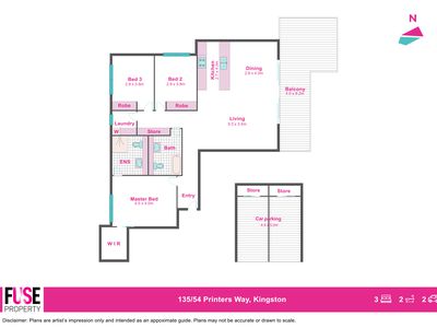 135 / 54 Printers Way, Kingston