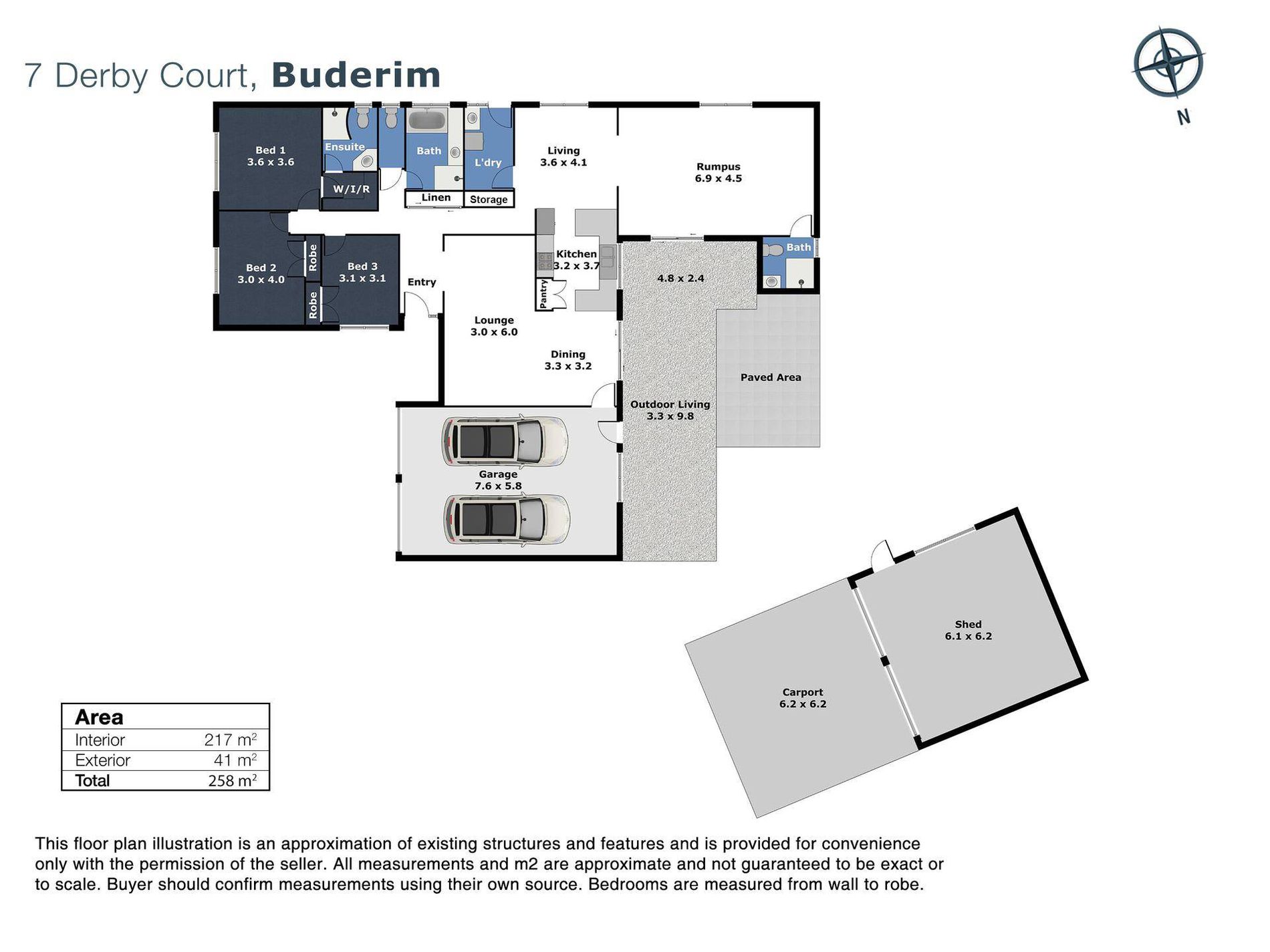 7 Derby Court, Buderim Floor Plan