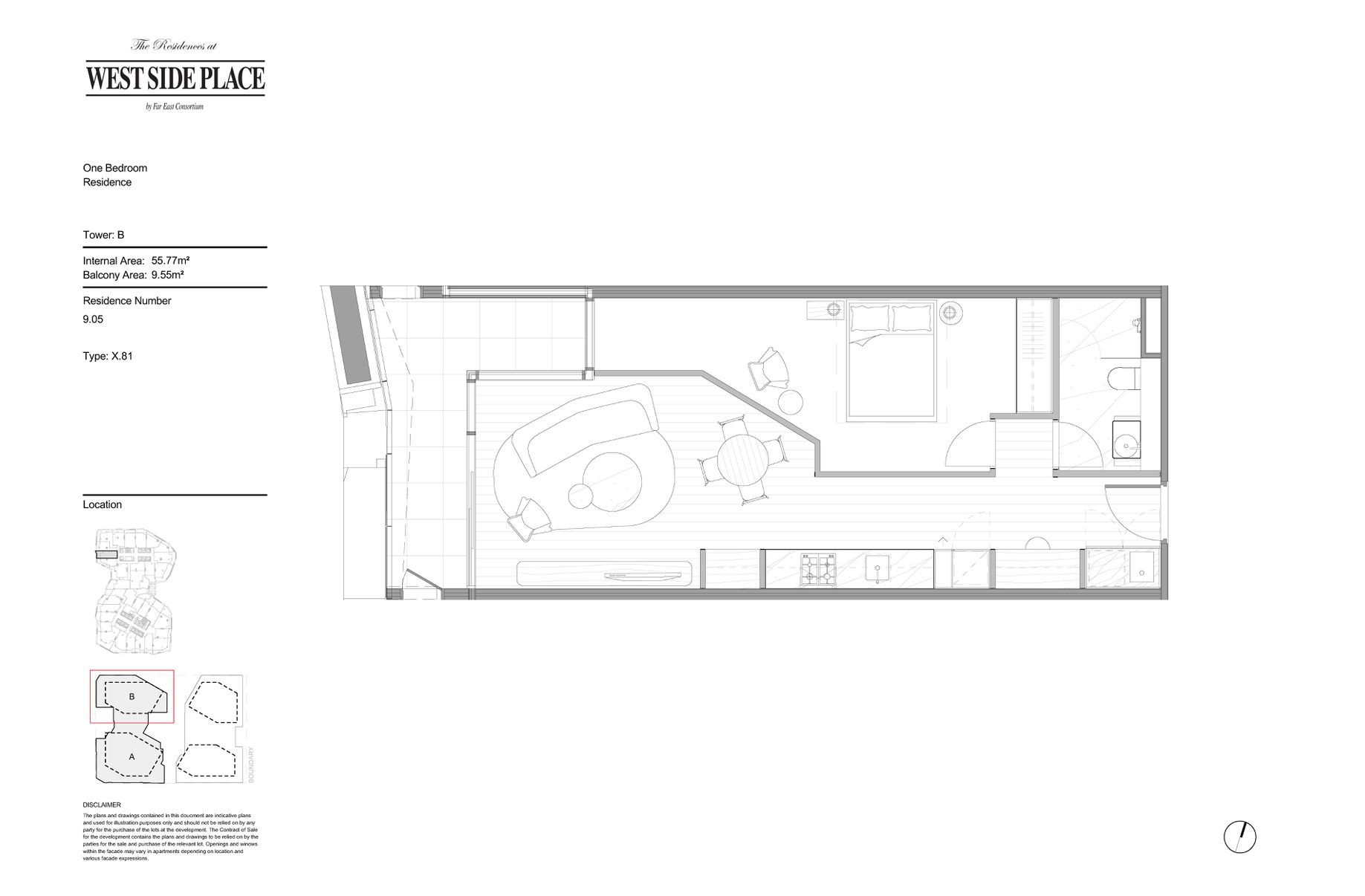 Tower B 1 Bed / 639 Little Lonsdale Street, Melbourne