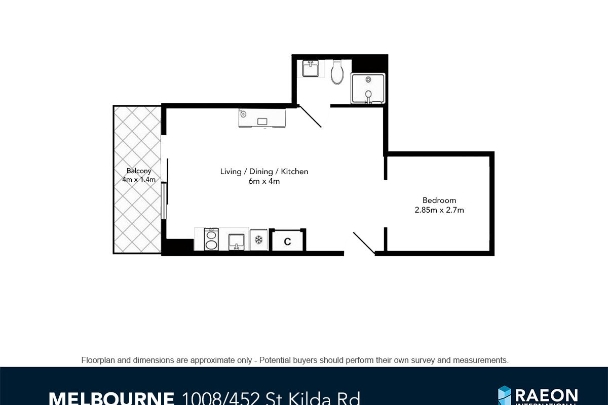 1008 / 452 St Kilda Road, Melbourne