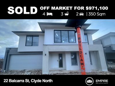 22 Balcarra Street, Clyde North