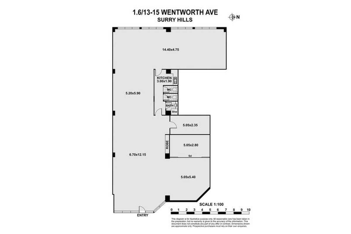 1.6/13-15 Wentworth Avenue, Sydney