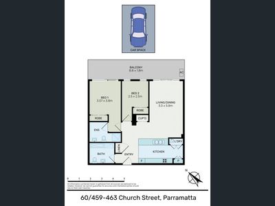 60 / 459-463 Church Street, Parramatta