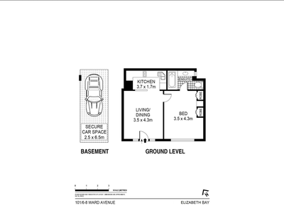 101 / 6-8 Ward Avenue, Elizabeth Bay