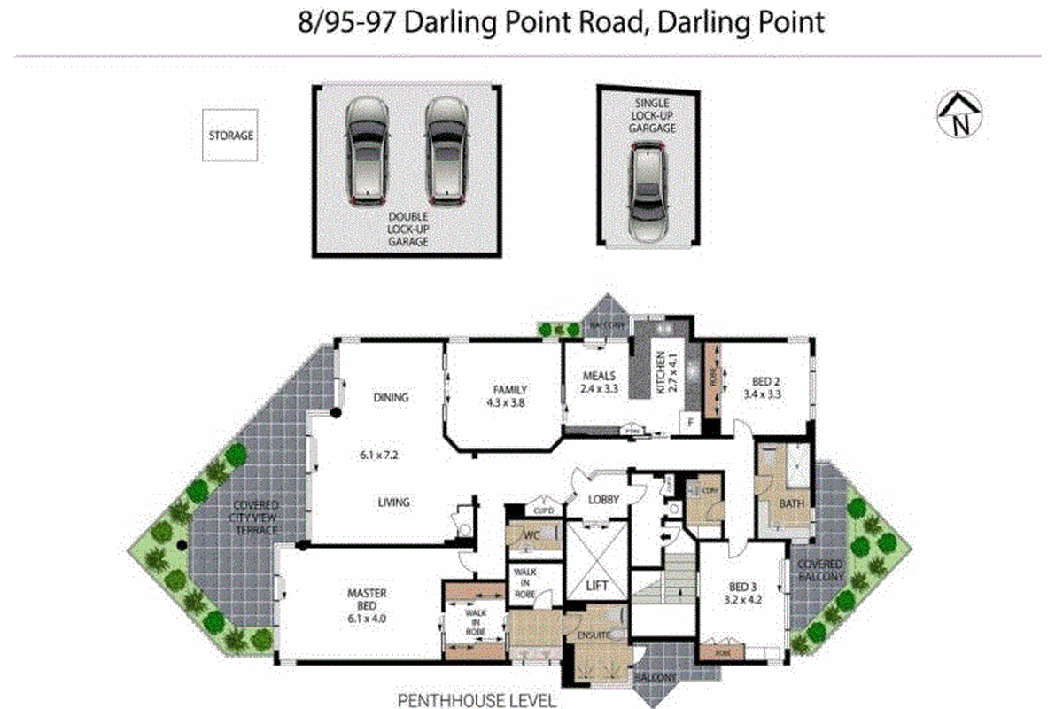 8 / 95-97 Darling Point Road, Darling Point
