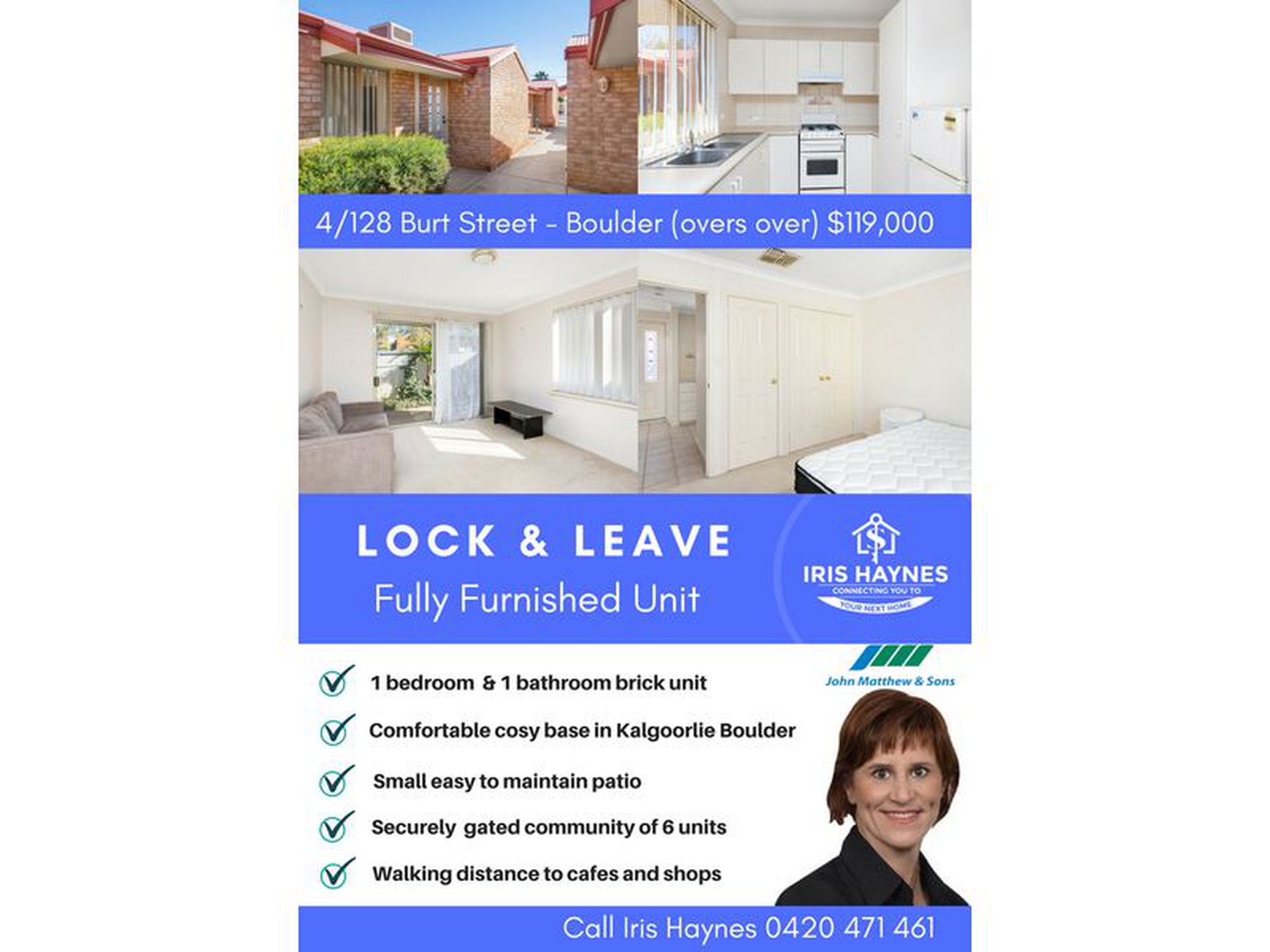 4 / 128 Burt Street, Boulder