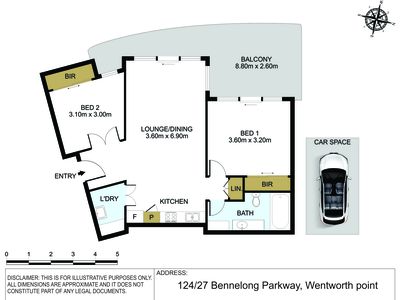 124 / 27 Bennelong Parkway, Wentworth Point