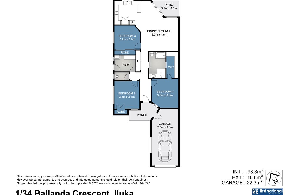1 / 34 Ballanda Crescent, Iluka