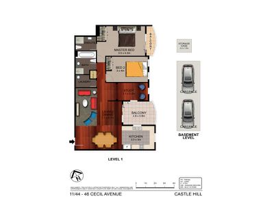 11 / 44-46 Cecil Avenue, Castle Hill