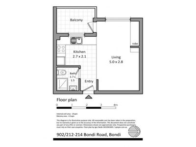 902 / 212-214 Bondi Road, Bondi