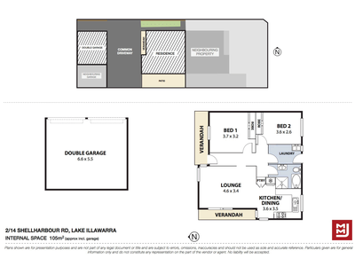 2 / 14 Shellharbour Road, Lake Illawarra