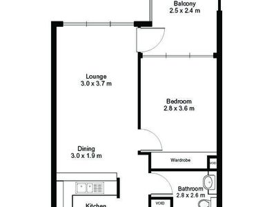 1001 / 1 Hosking Place, Sydney
