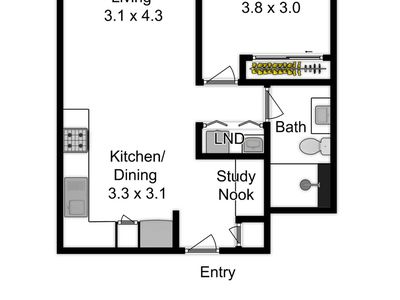 1205 / 338 Water Street, Fortitude Valley